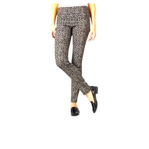 𝐋𝐈𝐒𝐄𝐓𝐓𝐄 𝐌𝐎𝐍𝐓𝐑𝐄𝐀𝐋 Leopard Print Slim Leg Pants